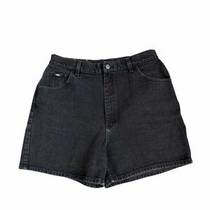 Lee Black Denim Shorts